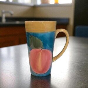 Certified International Ceramic Apple Latte Mug
